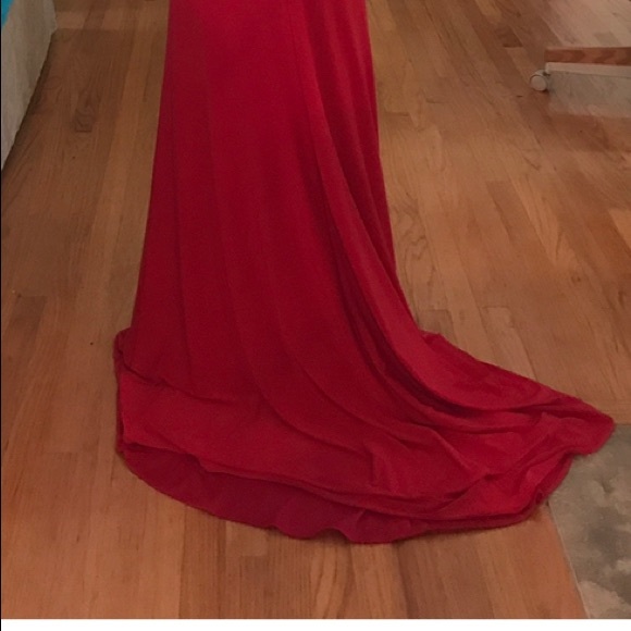 Beautiful candy apple red prom dress! - Picture 9 of 9